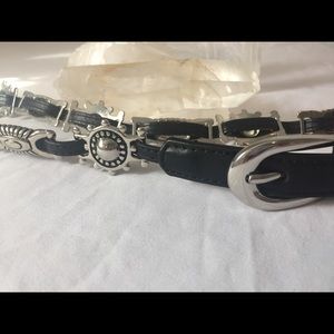 NWOT Urban Outfitters Black and Silver Belt